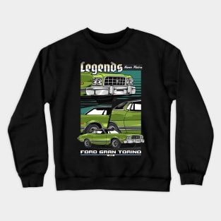 1973 Torino Muscle Car Crewneck Sweatshirt